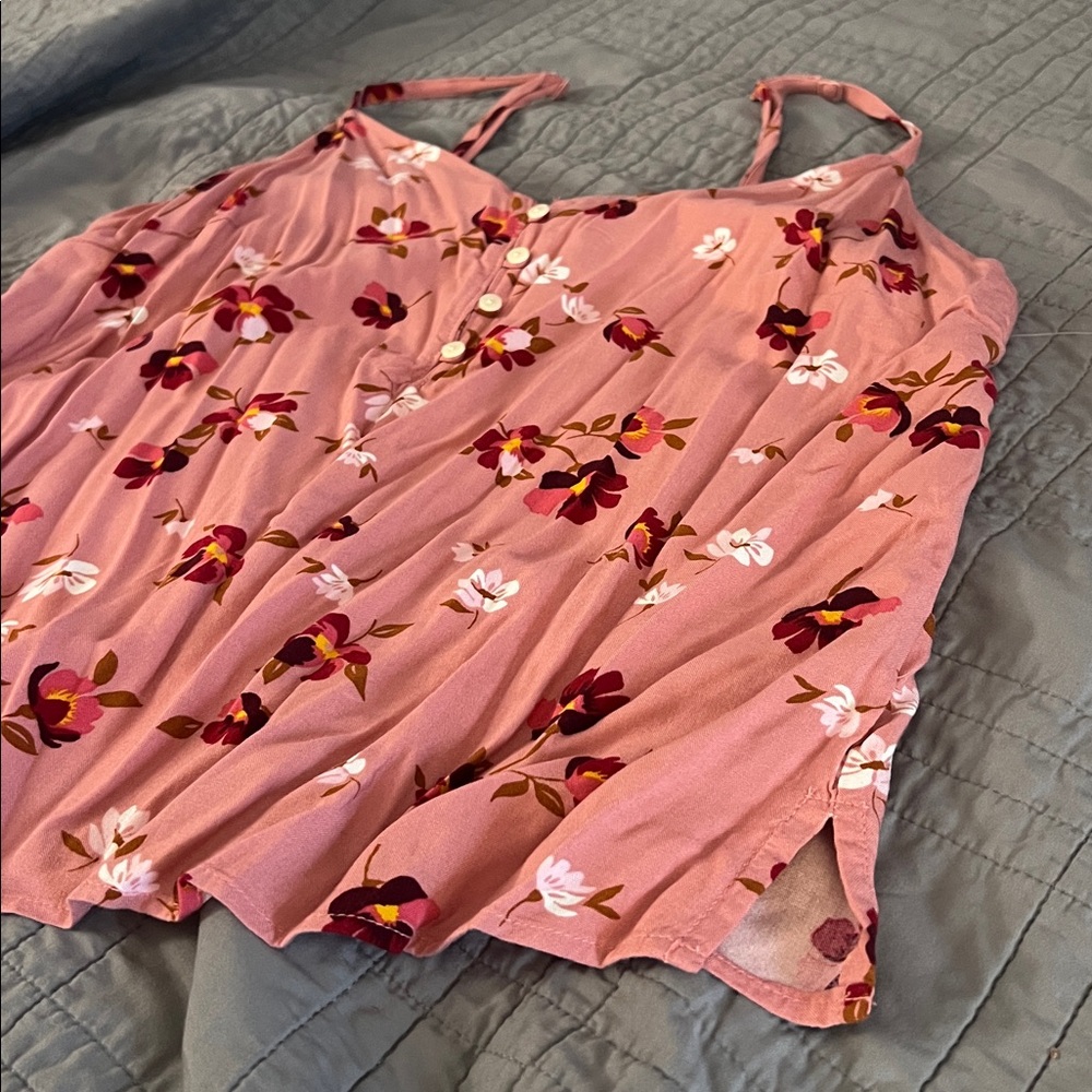 NWT Old Navy Small Floral Pink Women's Cami Top - Picture 7 of 7